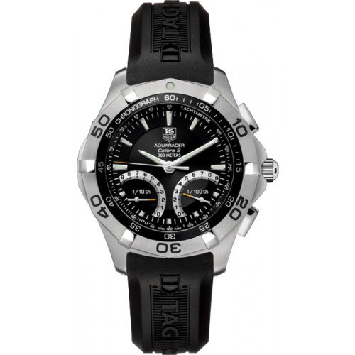 Tag Heuer Aquaracer Calibre S Black Dial Men's Watch CAF7010-FT8011 Tag Heuer Aquaracer Calibre S Black Dial Men's Watch CAF7010-FT8011